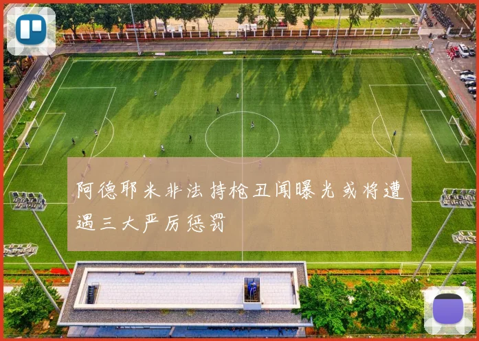 阿德耶米非法持枪丑闻曝光或将遭遇三大严厉惩罚